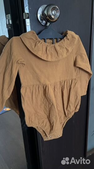 Муслиновый боди 80 86