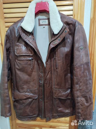 Кожаная куртка Camel Active (Германия) 56р