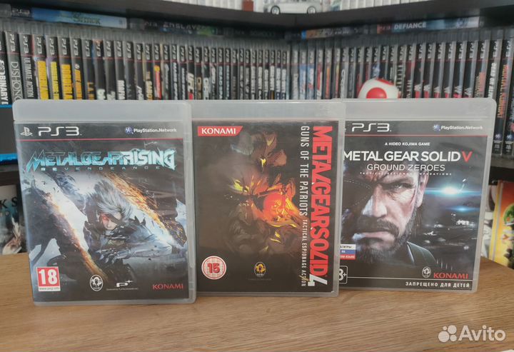 Диски Metal Gear Solid, MGS, Revengeance