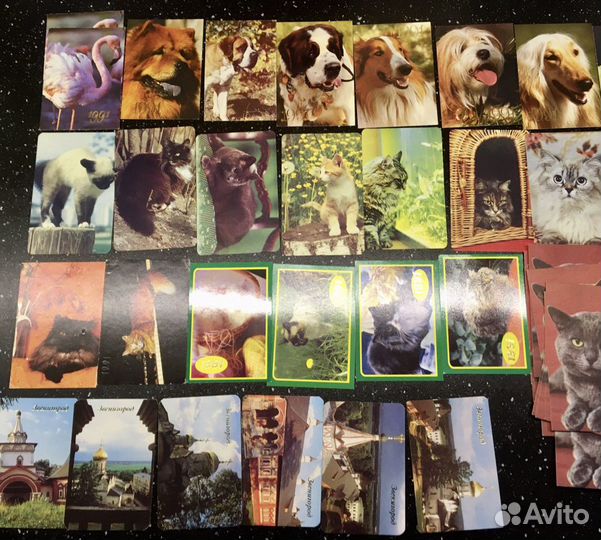 Календарики СССР