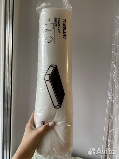 Икеа наматрасник 90*200