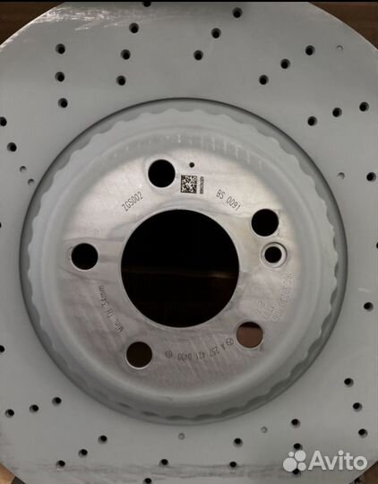 Тормозной диск перед E53 Mercedes