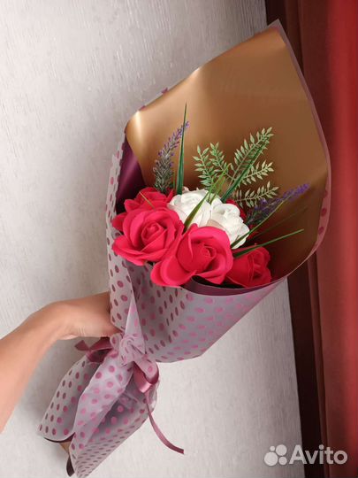 Мыльные букеты ко дню мамы