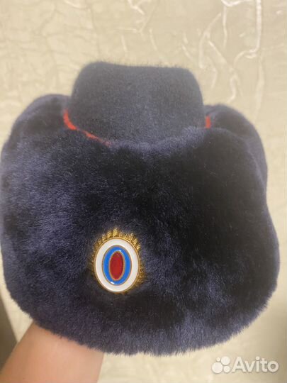 Шапка зимняя женская мвд