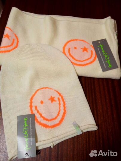 Комплект шапка и снуд (шарф) новый