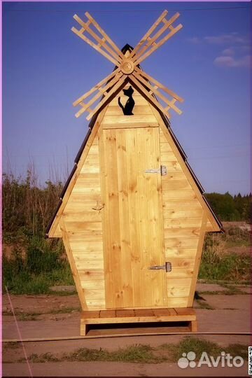 Дачный туалет с установкой HME558