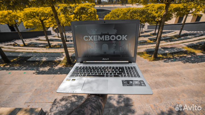 Игровой ноутбук Asus: чек, на гарантии 3 года