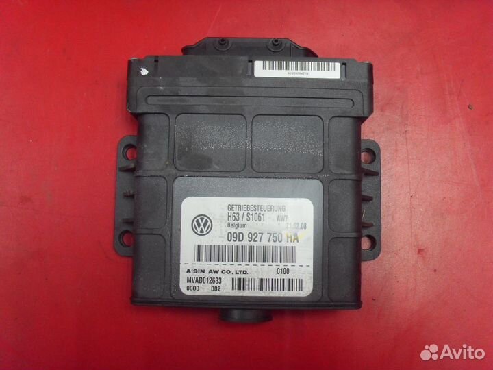 Блок управления АКПП 09D927750HA Porsche Cayenne
