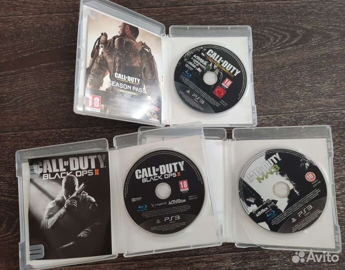 Call of duty. 3 диска для PS3