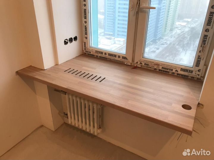 Подоконник из дуба