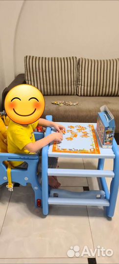 Стульчик трансформер jetem для кормления