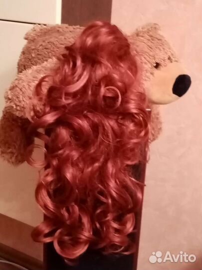 Хвост шиньон на крабе