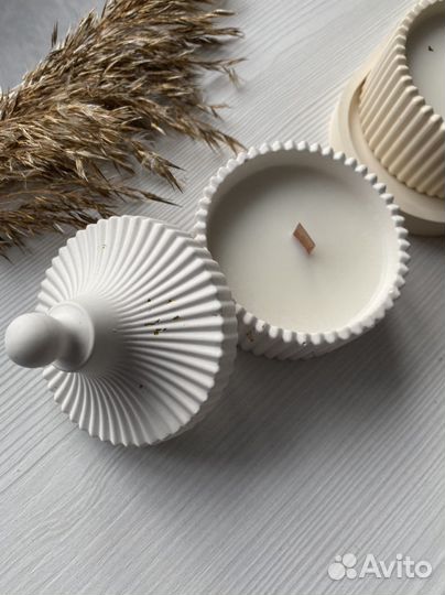 Изделия из гипса, свечи, подарок на 8 марта