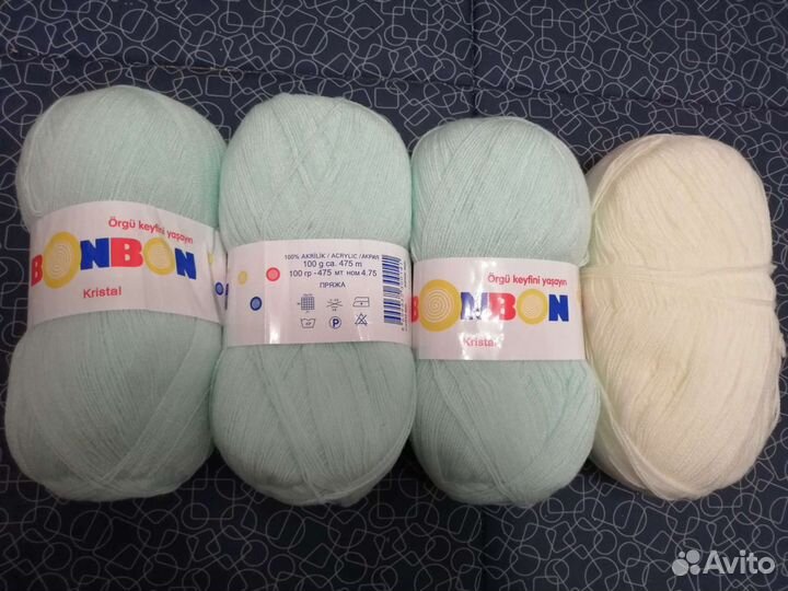 Пряжа для вязания в ассортименте