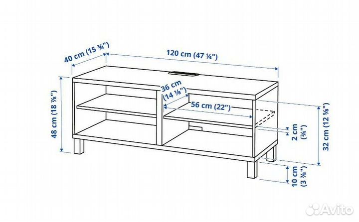 Тумба под тв IKEA