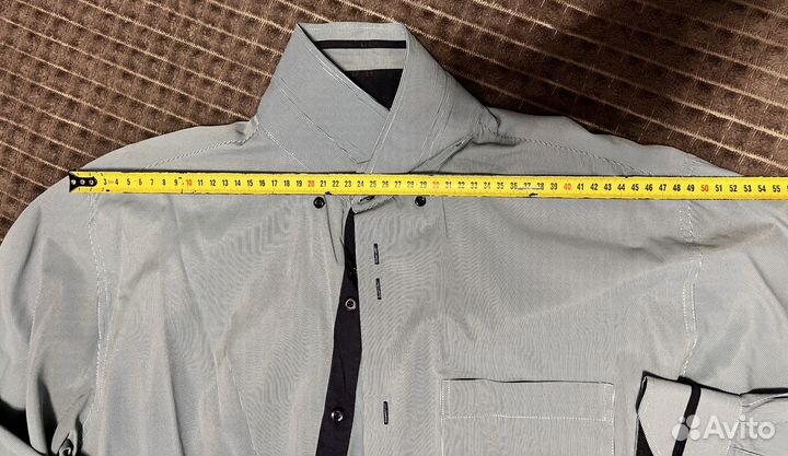 Рубашка мужская размер 52 54 цвет мятный