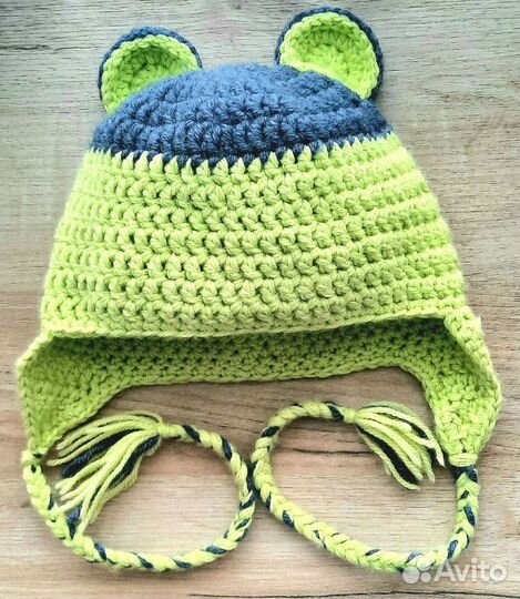 Шапка, ручная работа на 4-6л