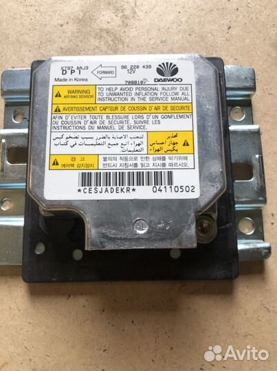 Блок AirBag Chevrolet Lanos