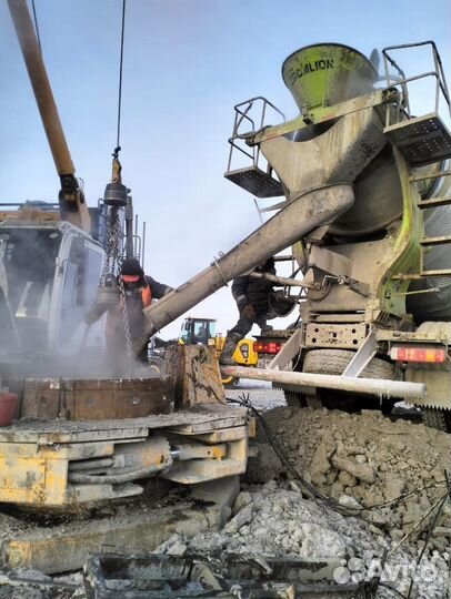 Бетон раствор бетононасос миксером доставка завод