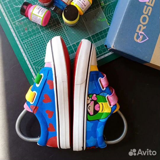 Роспись обуви