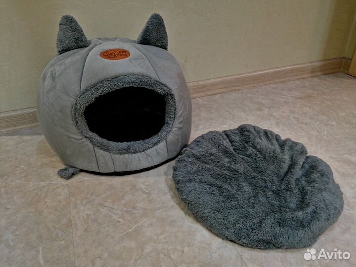 Мягкий домик для кошек