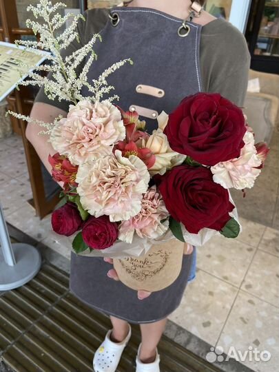 Букет цветов, розы цветы, доставка Сочи, Адлер