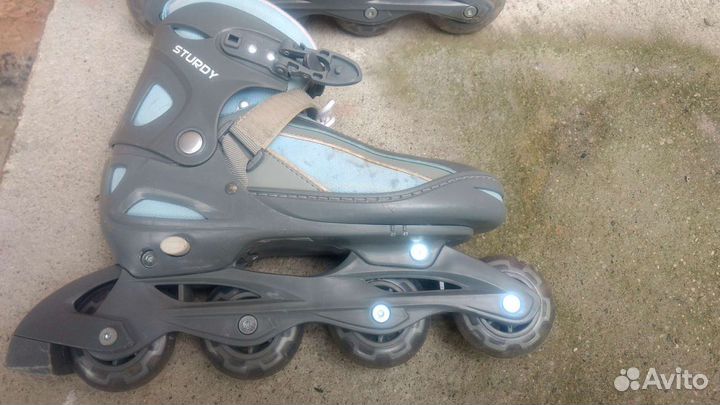 Ролики скейт скакалка