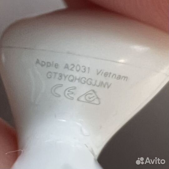 Наушники air pods без футляра