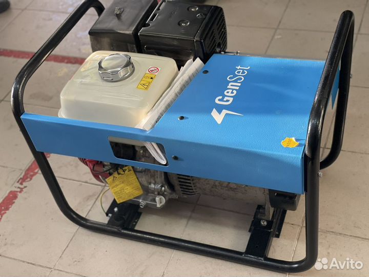 Генератор бензиновый genset honda 5квт