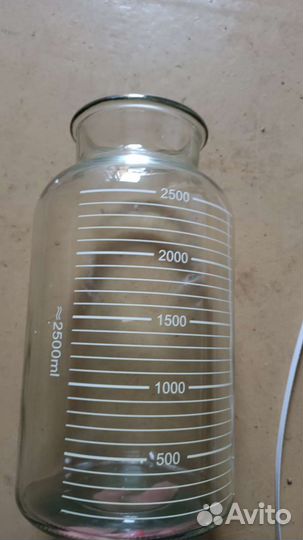 Банки стеклянные 2.5 л для отсасывателя