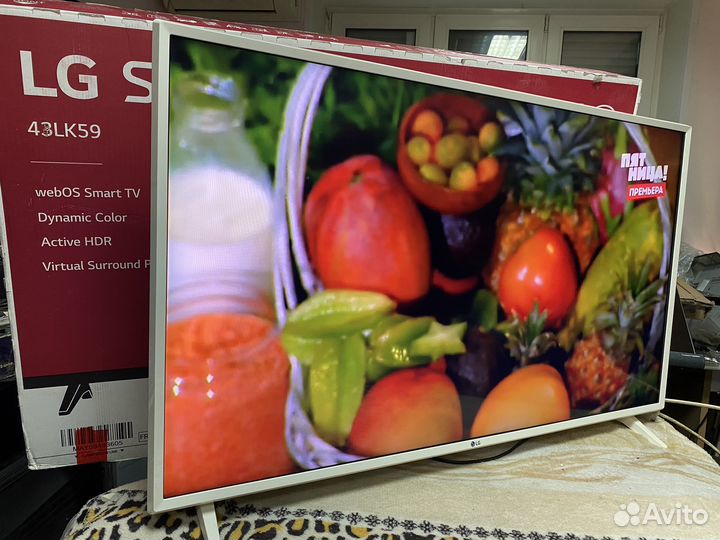 Телевизор lg SMART tv 43