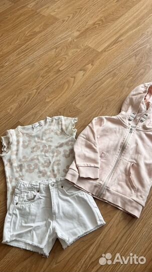 Детские вещи пакетом на девочку 98 104