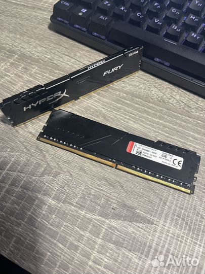 Оперативная память ddr4 16gb hyperX