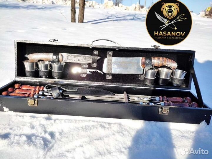 Шашлычный подарочный набор