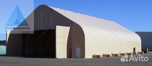 Ангар по индивидуальному проекту