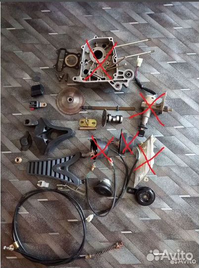 Детали для скутера