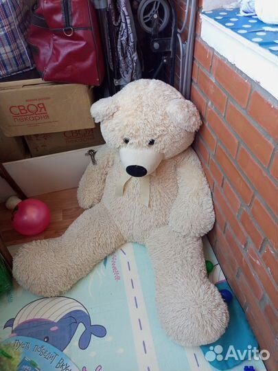 Большие плюшевые мишки медведи