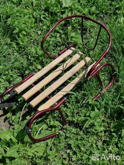 Детские зимние санки