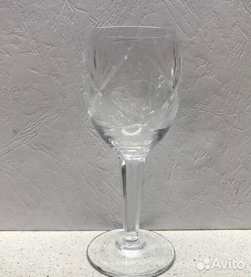 Хрустальная рюмка СССР ретро винтаж