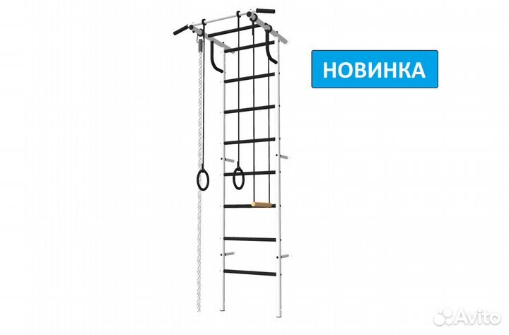 Детский спортивный комплекс дск Роки бело-черный