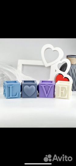 Силиконовые формы для свечей, мыла, гипса