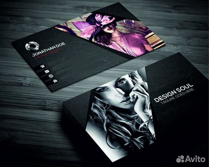 Печать визиток и листовок от 50 штук