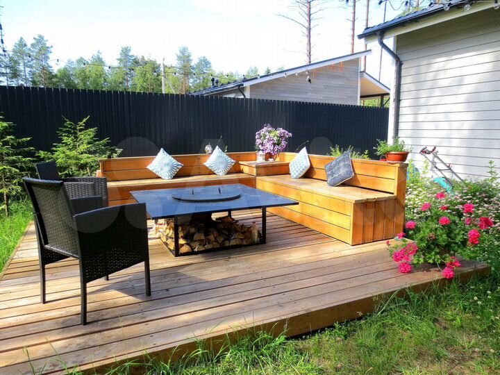 Коттедж 160 м² на участке 7,5 сот.