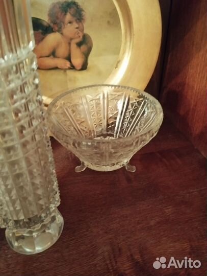 Ваза хрустальная СССР