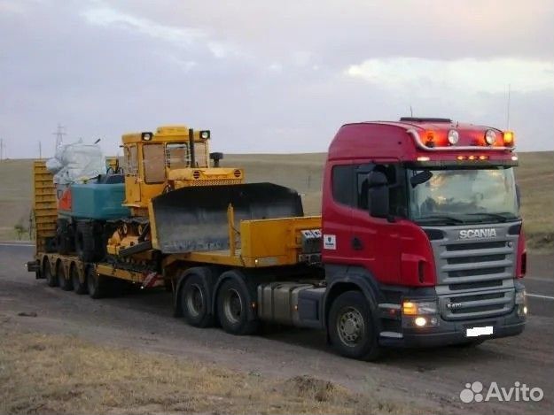 Перевозка негабаритных и тяжеловесных грузов, трал