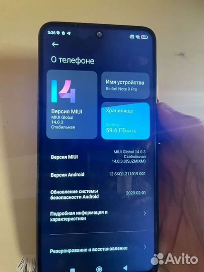 Xiaomi redmi note 9 pro 6 64 gb