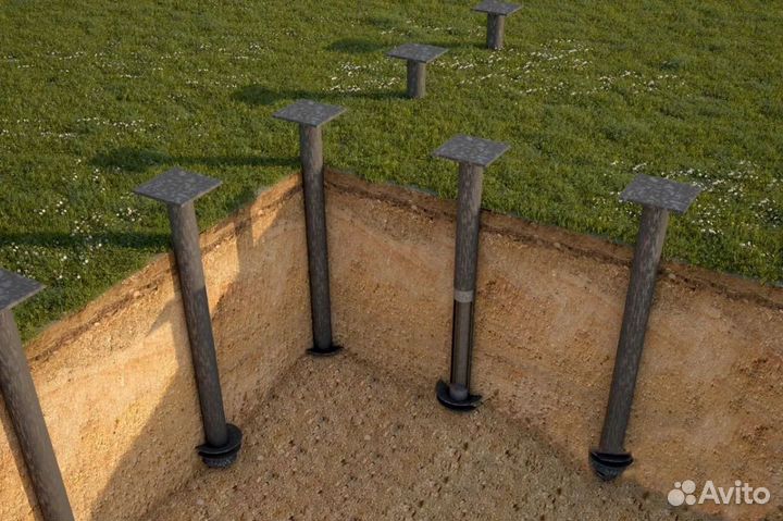 Винтовые сваи