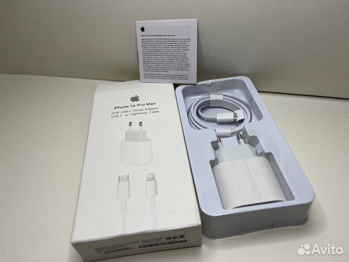 Зарядка на iPhone 25w