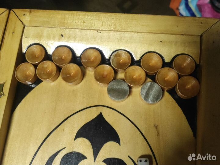 Нарды резные ручной работы