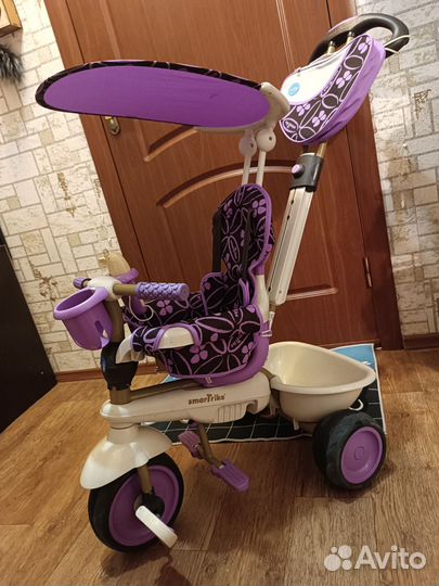 Велосипед детский с ручкой